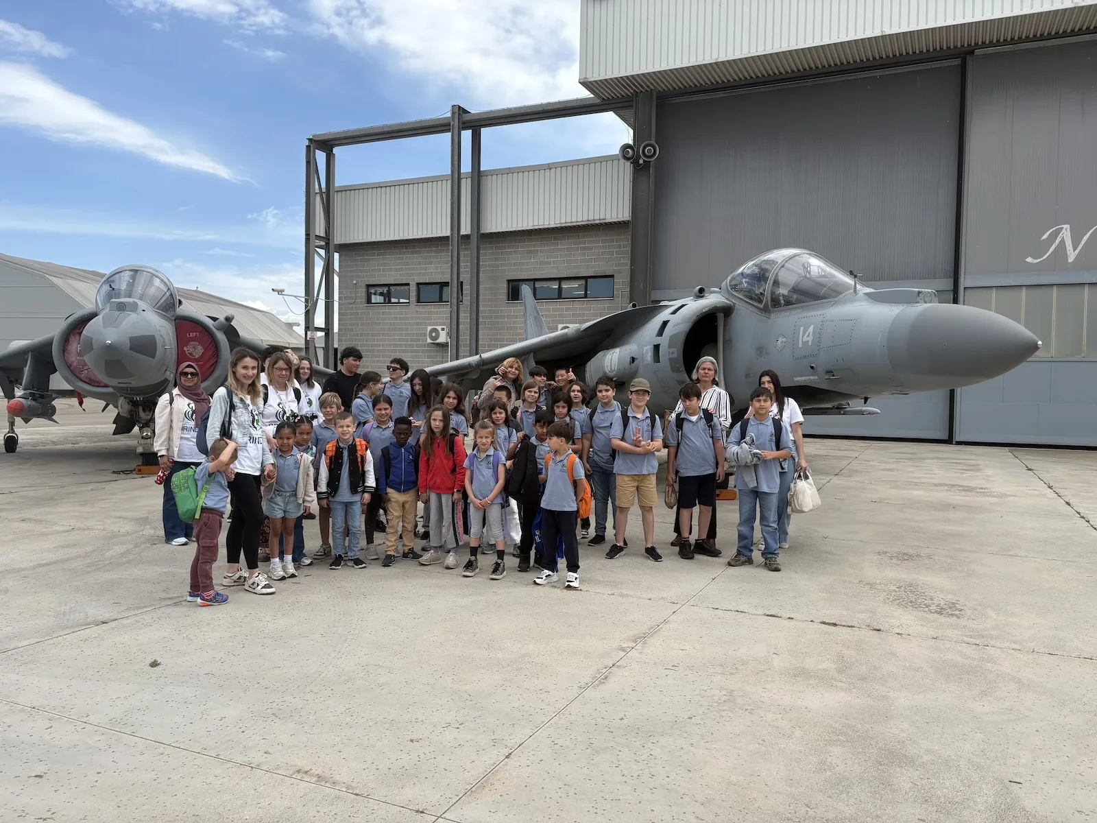 Guardians of the Sky and Sea: ISB Students Visit the Grottaglie Naval Air Base